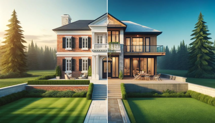 Discover the architectural nuances between Colonial and modern home styles. This comprehensive analysis highlights the key differences in design, materials, and functionality, providing a deeper understanding of these popular home styles.