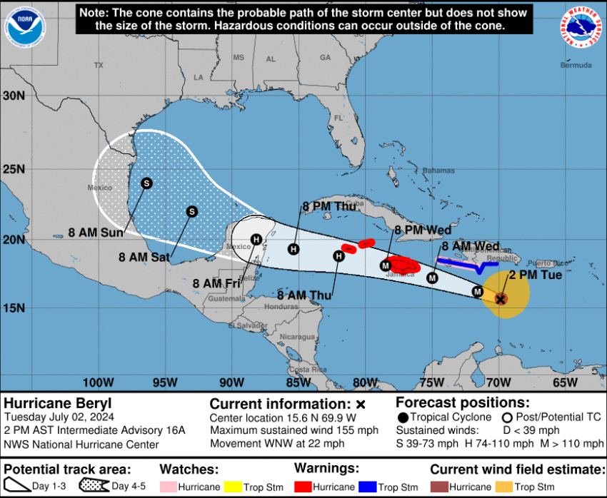 Hurricane Beryl