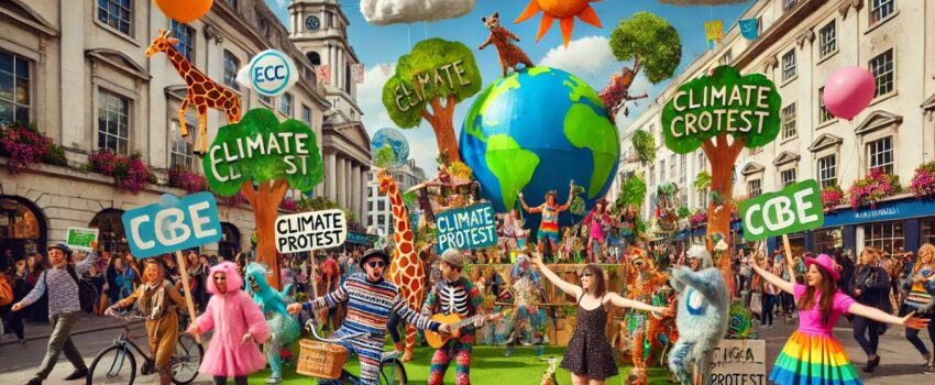 Climate protest