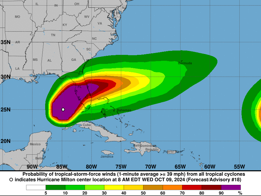 The time of the tropical cyclone's center location at the bottom of the graphic will be 3 hours earlier than the time of the current advisory.