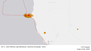 M 7.0 - 2024 Offshore Cape Mendocino, California Earthquake USGS